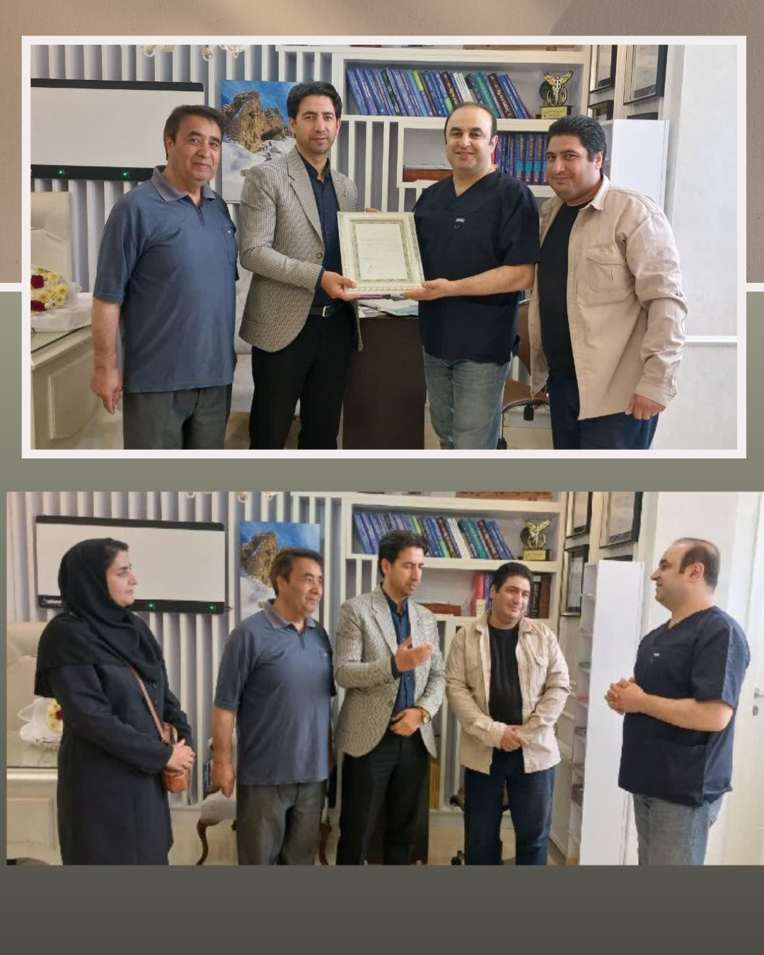 تقدیر جامعه رسانه‌ای اردبیل از پزشک حامی خبرنگاران؛ پیشگامی در جراحی رایگان